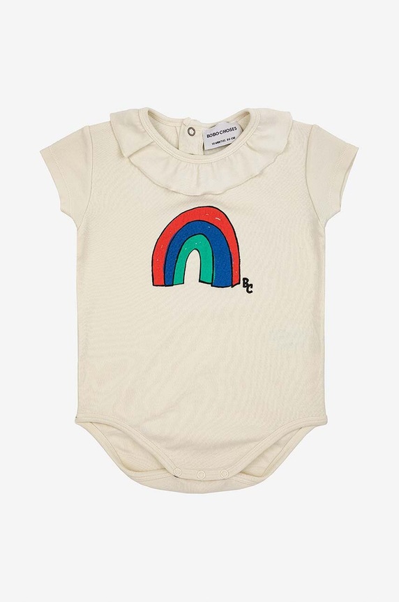 Bobo Choses body bebe 124AB039 bej SS24