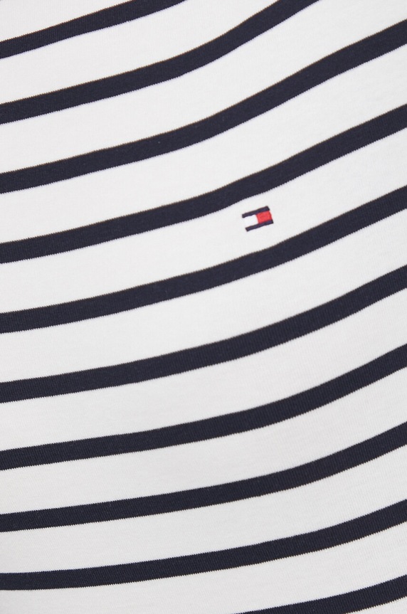 Tommy Hilfiger longsleeve damski bawełniany WW0WW40589 granatowy