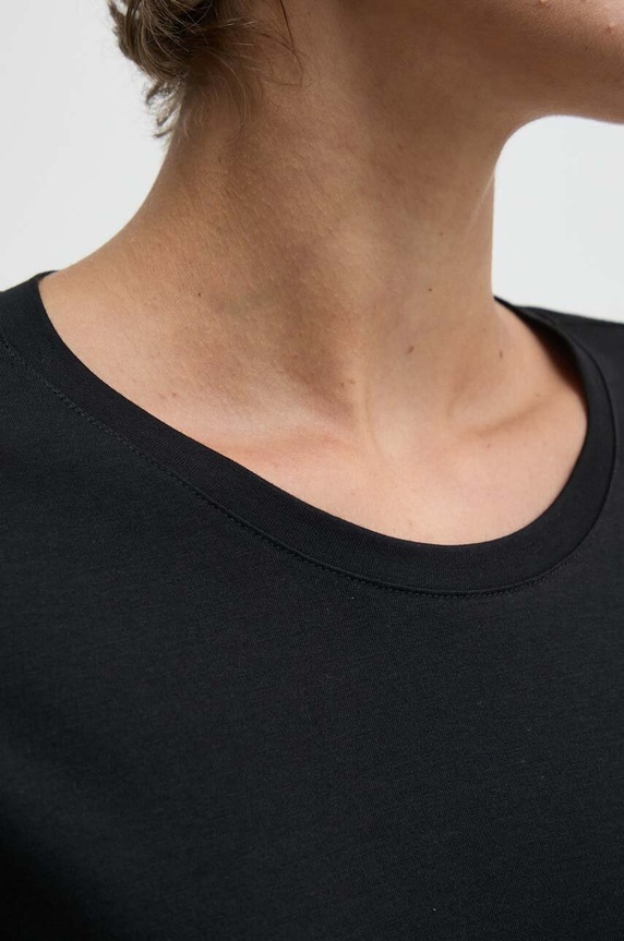 Sisley longsleeve 3QU4L102Y czarny