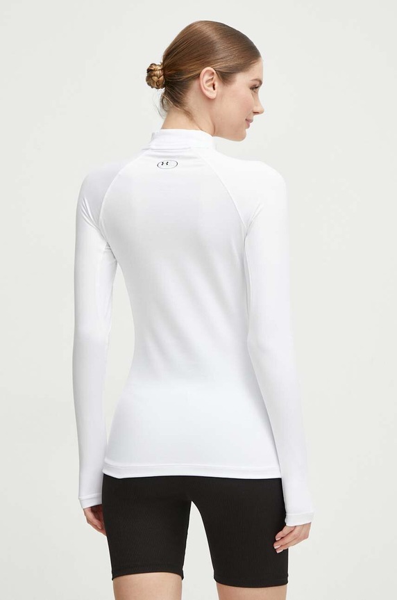 Odzież Under Armour longsleeve treningowy ColdGear Authentics 1368702 biały