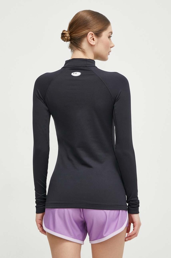Ruházat Under Armour edzős hosszú ujjú ColdGear Authentics 1368702 fekete