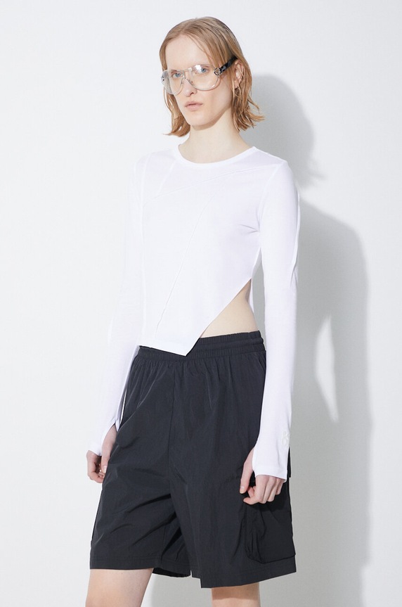 Odzież KSUBI longsleeve Fragmen WSP24TE005 biały