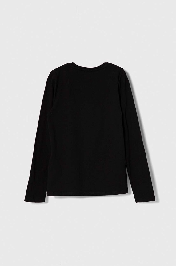 Guess longsleeve copii J2YI50.K6YW1.PPYH negru SS24