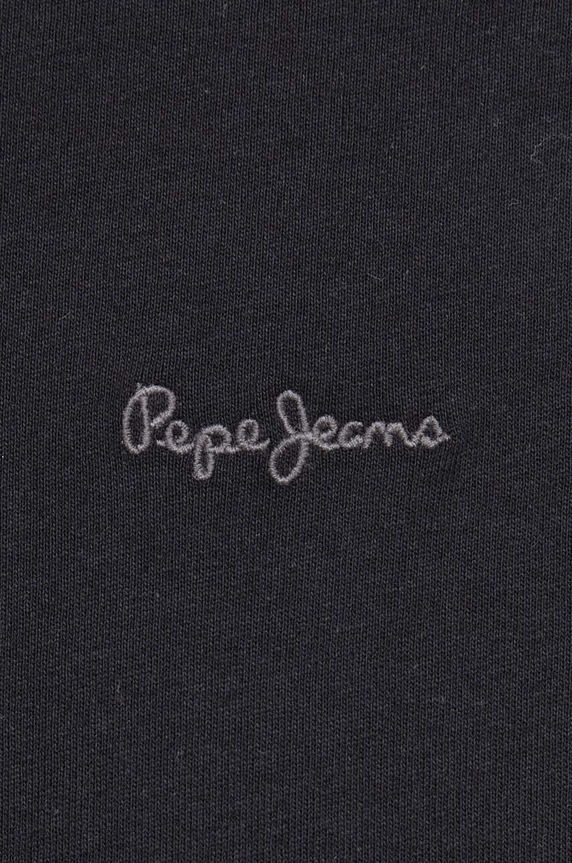 Pepe Jeans longsleeve bawełniany CONNOR LONG. PM509219 czarny