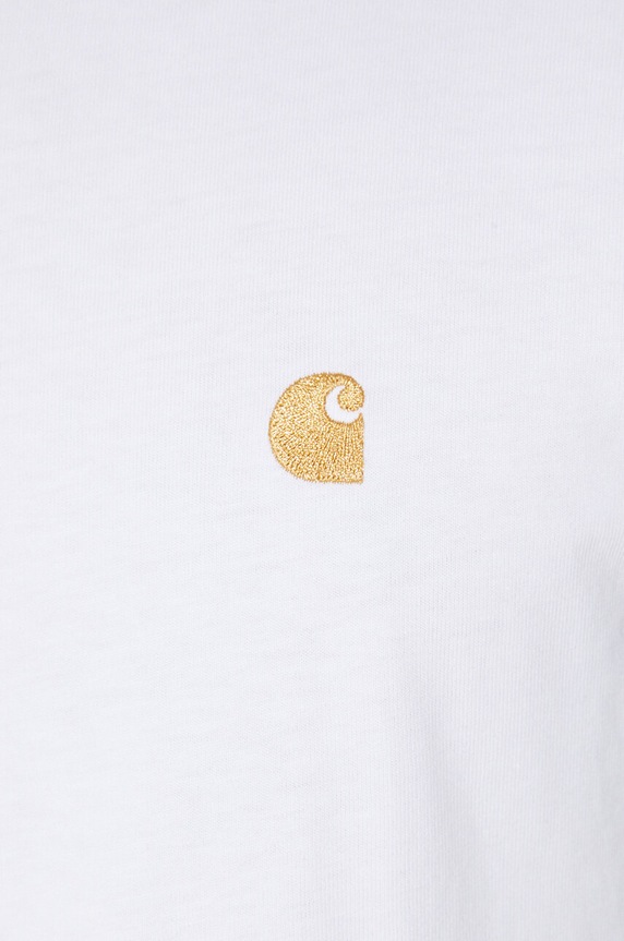 Carhartt WIP top a maniche lunghe in cotone Longsleeve Chase T-Shirt I026392.00RXX
