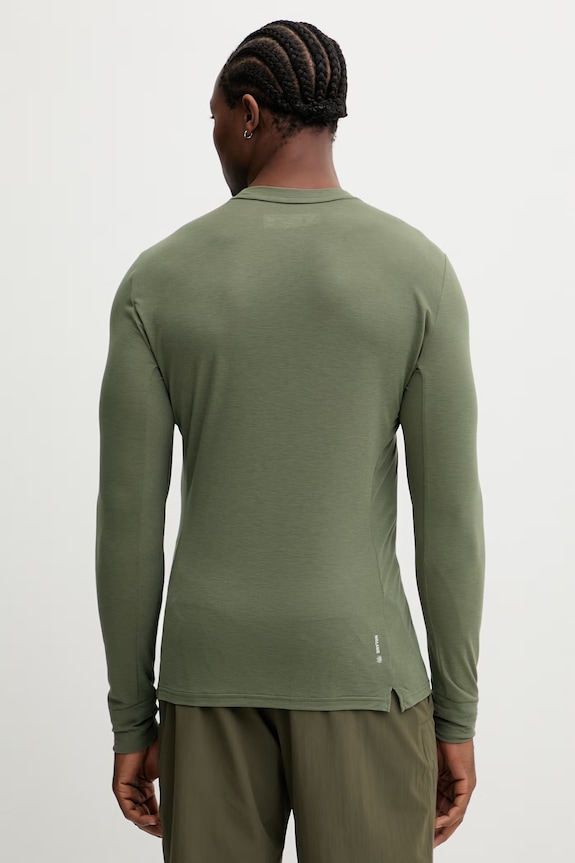 Abbigliamento Salewa longsleeve sportivo Puez Dry 00.0000028864 verde