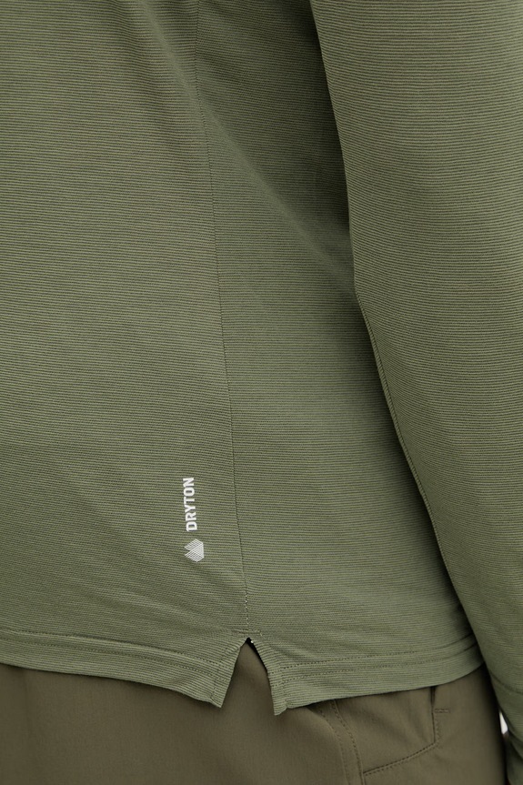 Salewa longsleeve sportivo Puez Dry 00.0000028864 verde