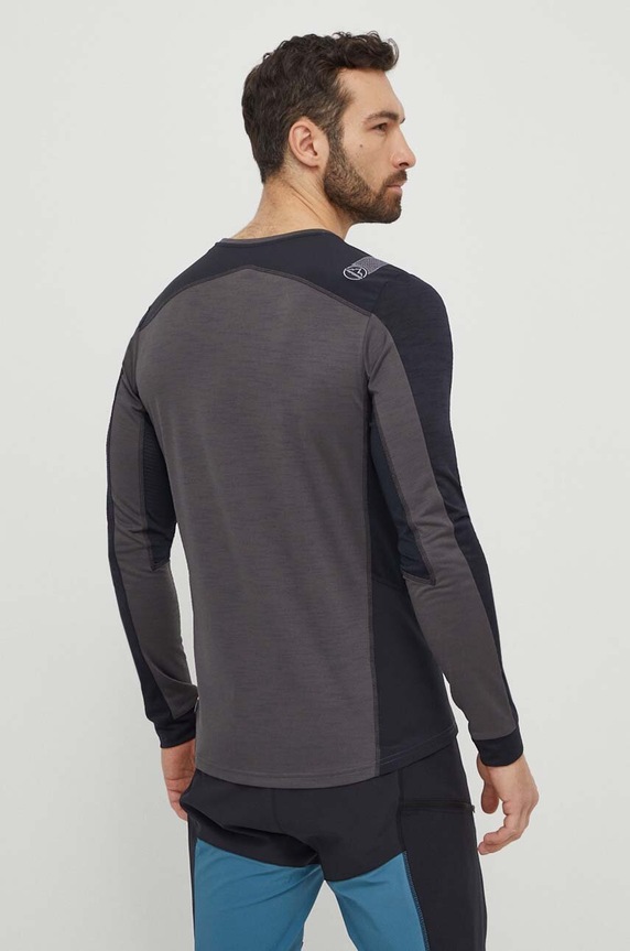 Odjeća Dječja sportska majica dugih rukava LA Sportiva Beyond P51900999 siva