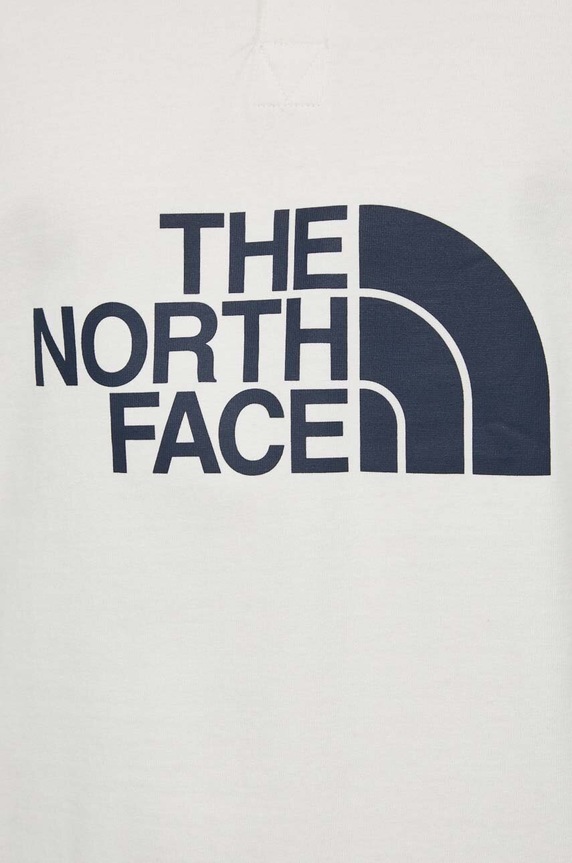 Pamučna majica dugih rukava The North Face NF0A8704SVO1 bež