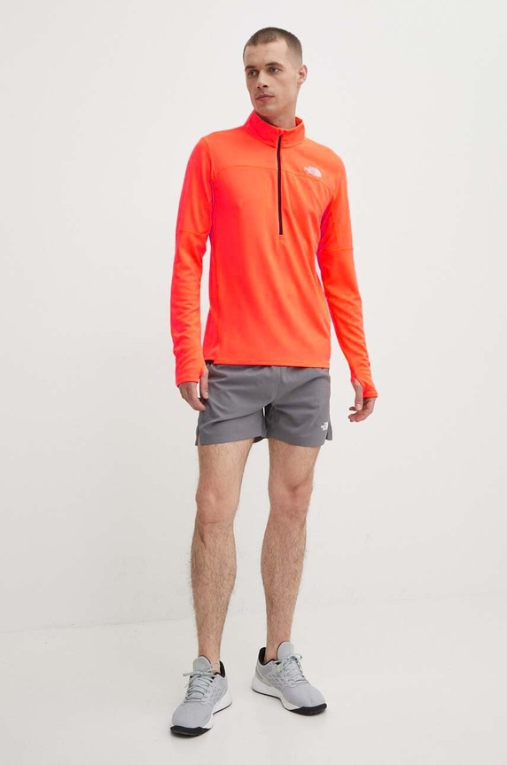 Sportovní tričko s dlouhým rukávem The North Face Sunriser NF0A84KRQI41 oranžová SS24