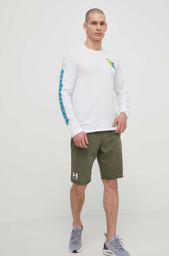 Tričko s dlouhým rukávem Under Armour 1384195 bílá SS24