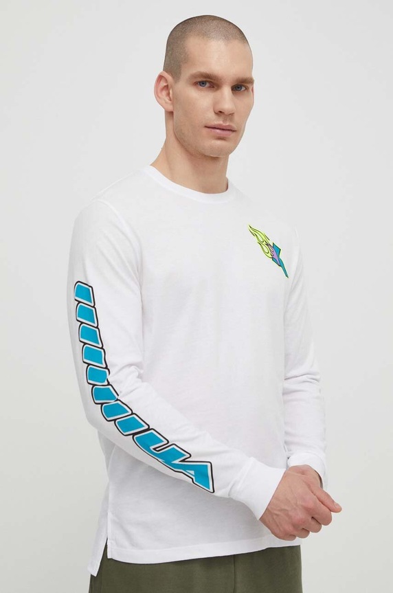 Oblečení Tričko s dlouhým rukávem Under Armour 1384195 bílá