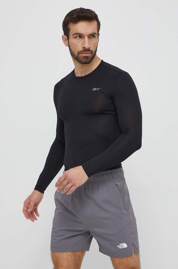 Reebok longsleeve trekking nero 100070385