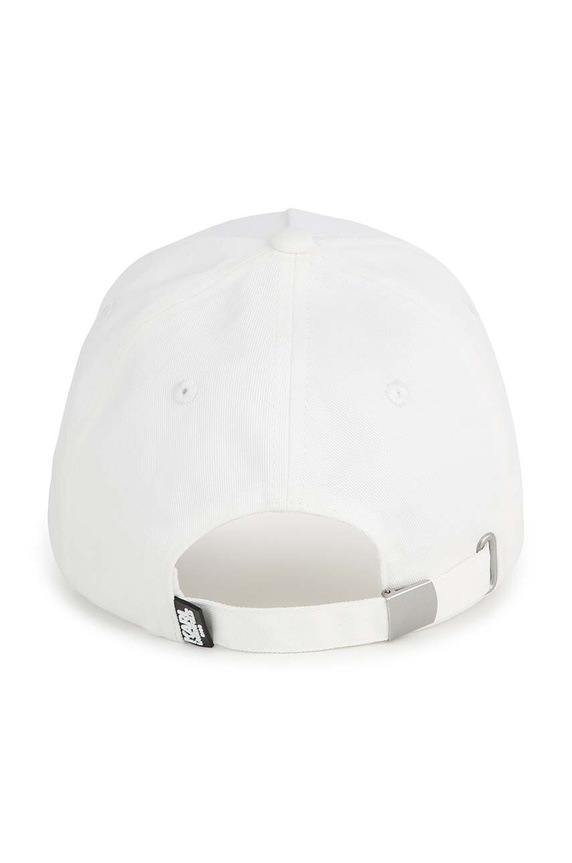 Detská bavlnená šiltovka Karl Lagerfeld Z30146. béžová SS24