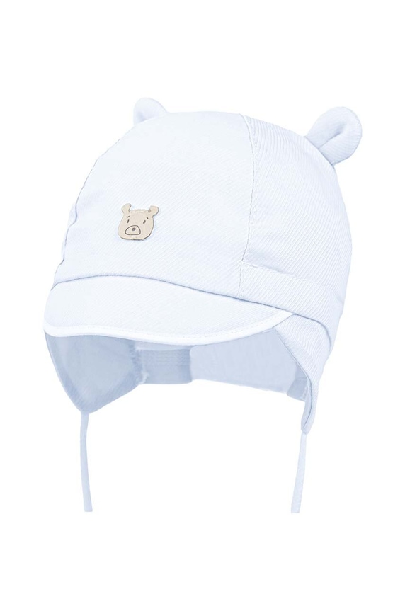 Jamiks czapka bawełniana dziecięca MARKO MARKO.or.Nak.JLG198.B niebieski SS24