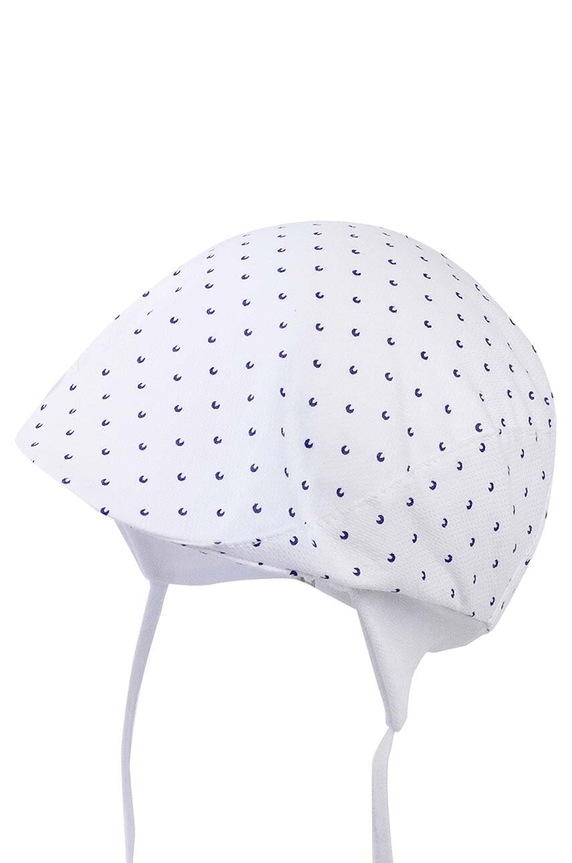 Παιδικό κασκέτο Jamiks TARALD βαμβάκι λευκό TARALD.Nak.JLG034.B