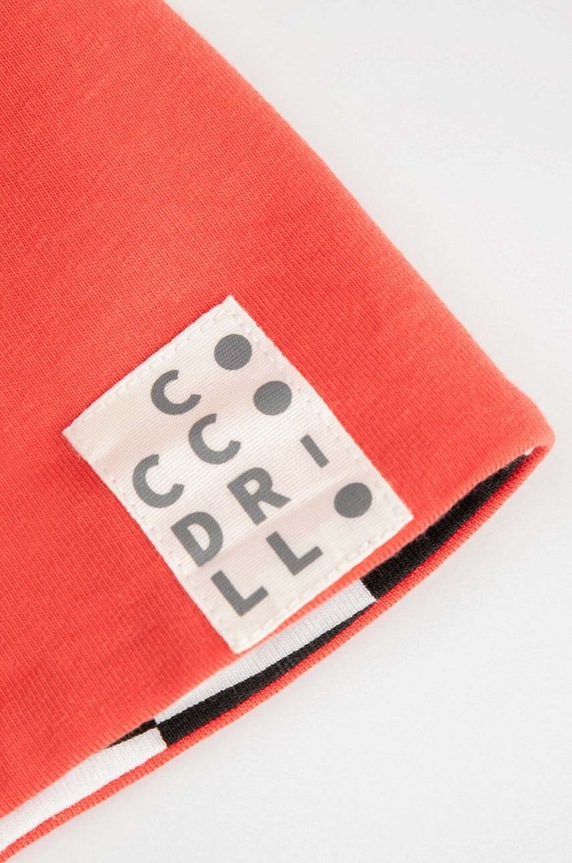 Coccodrillo kifordítható gyerek sapka WC4364307ASB piros SS24