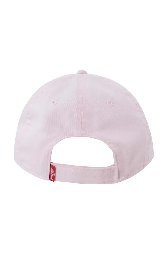 Băieți Levi's șapcă din bumbac pentru copii LAN RICHMOND BATWING CURVE BRI 9A8615.G roz