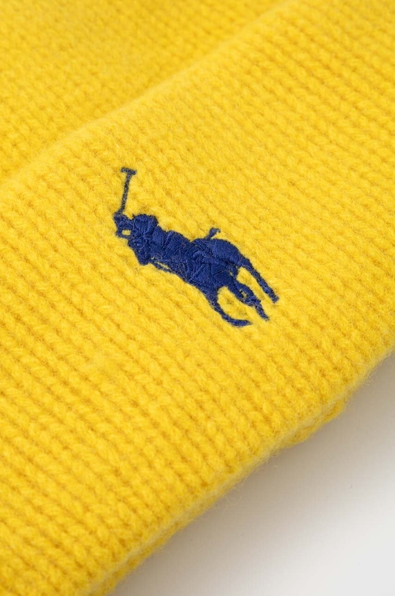 Аксесоари Вълнена шапка Polo Ralph Lauren 455931421 жълт