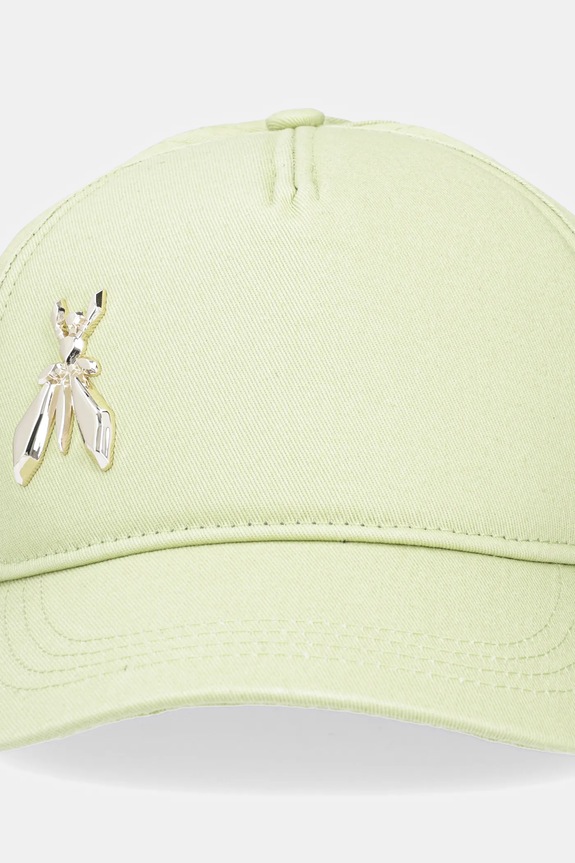 Βαμβακερό καπέλο του μπέιζμπολ Patrizia Pepe 8F0045.AB01 πράσινο AA00