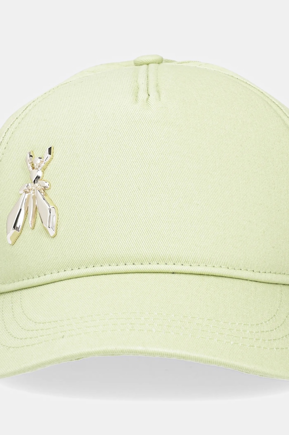 Βαμβακερό καπέλο του μπέιζμπολ Patrizia Pepe 8F0045.AB01 πράσινο AA00