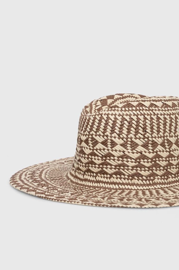 Accesorii Guess palarie FEDORA AW9495.COT01 maro