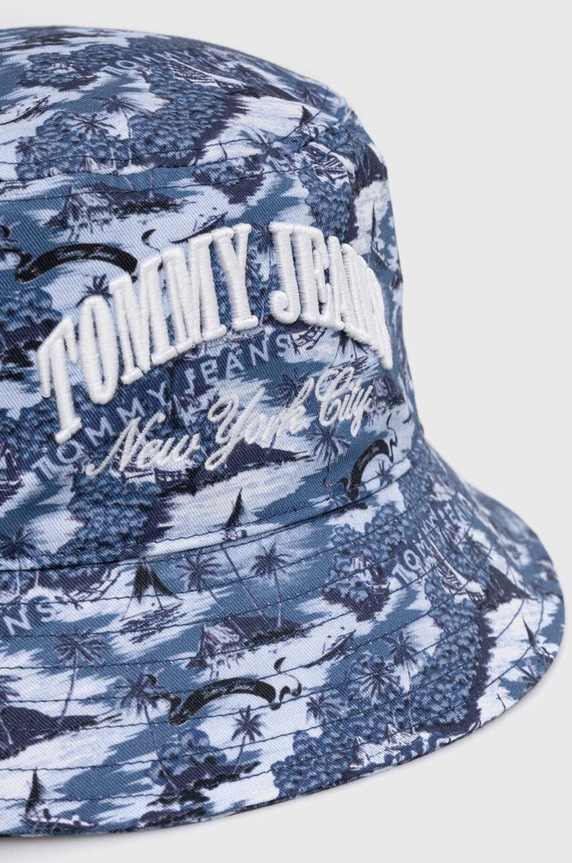 Аксесоари Памучна капела Tommy Jeans AW0AW16227 син