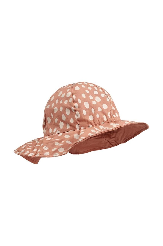 Dječji dvostrani šešir Liewood Amelia Reversible Sun Hat LW17697 roza SS25