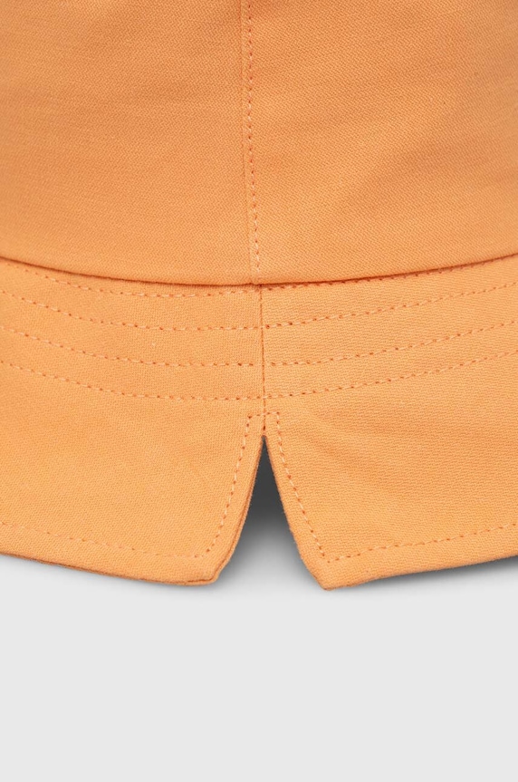 Djevojčice Dječji pamučni šešir United Colors of Benetton 6G0QCA01Z.G.Seasonal narančasta