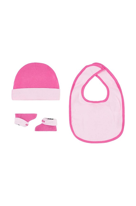 Converse komplet bawełniany niemowlęcy NC0224.G różowy SS24