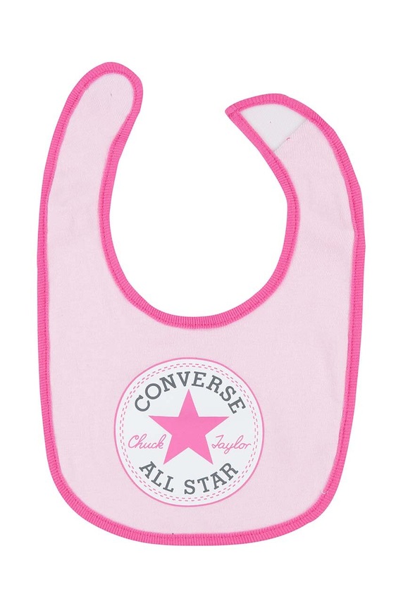 Dziewczynka Converse komplet bawełniany niemowlęcy NC0224.G różowy