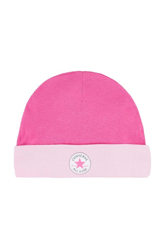 Converse komplet bawełniany niemowlęcy różowy NC0224.G