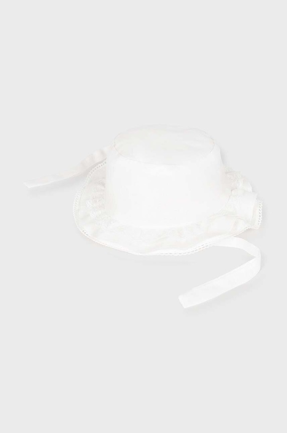 Mayoral Newborn kapelusz dziecięcy pozostałe beżowy 9721.2N.Newborn.PPYH