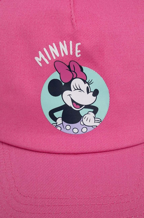 Bavlnená šiltovka zippy x Disney 3106063401 ružová SS24