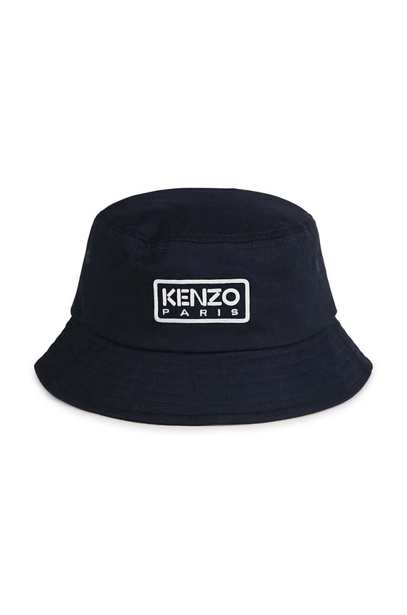 Kenzo Kids gyerek pamut sapka nyomtatásos kék K60031.44.50