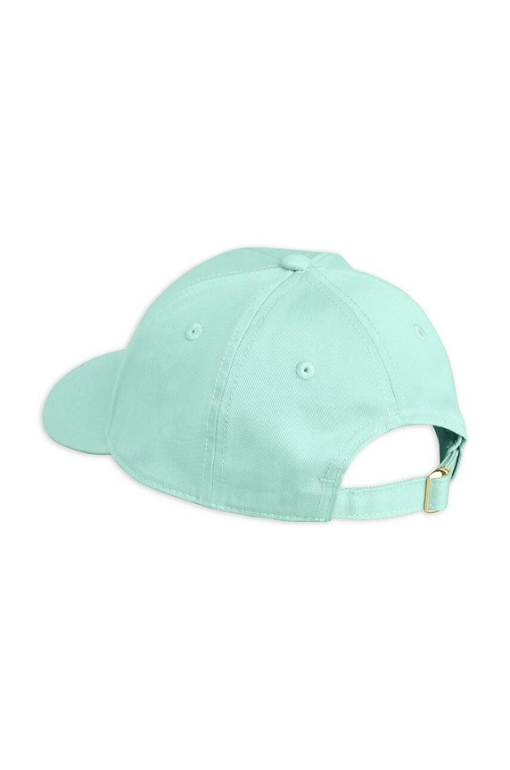 Dětská bavlněná kšiltovka Mini Rodini 2426510175 zelená SS24