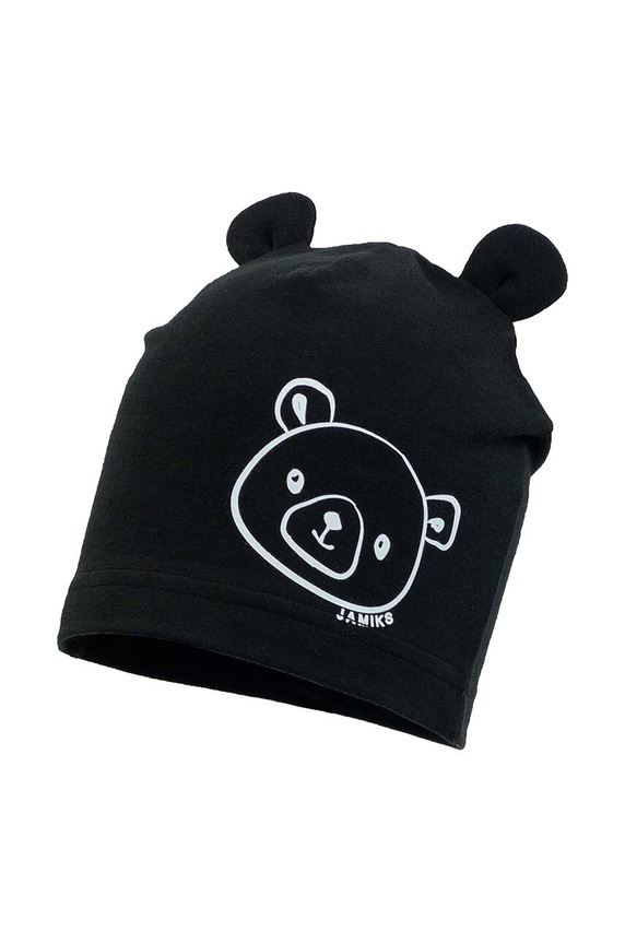 Dječja kapa Jamiks HEMANT tanka crna HEMANT.Nak.JWG117.K