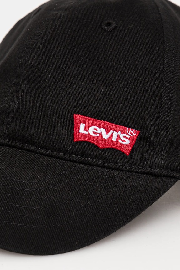 Fiú Levi's gyerek pamut baseball sapka LAN RICHMOND BATWING CURVE BRI 9A8615 fekete