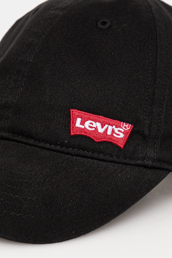Fiú Levi's gyerek pamut baseball sapka LAN RICHMOND BATWING CURVE BRI 9A8615 fekete
