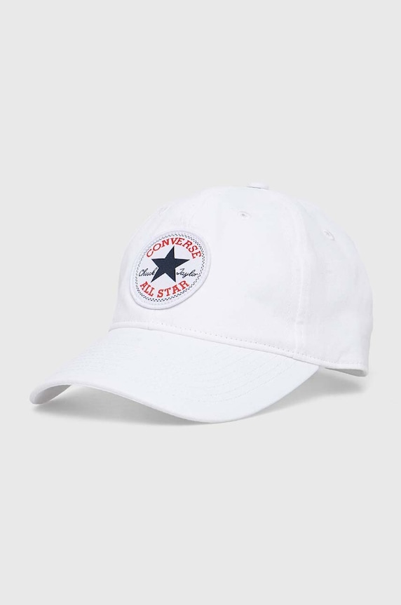 Converse șapcă din bumbac pentru copii bumbac alb 9A5411