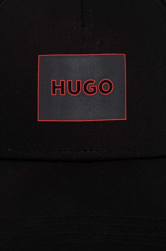 HUGO pamut baseball sapka 50506053 fekete SS24