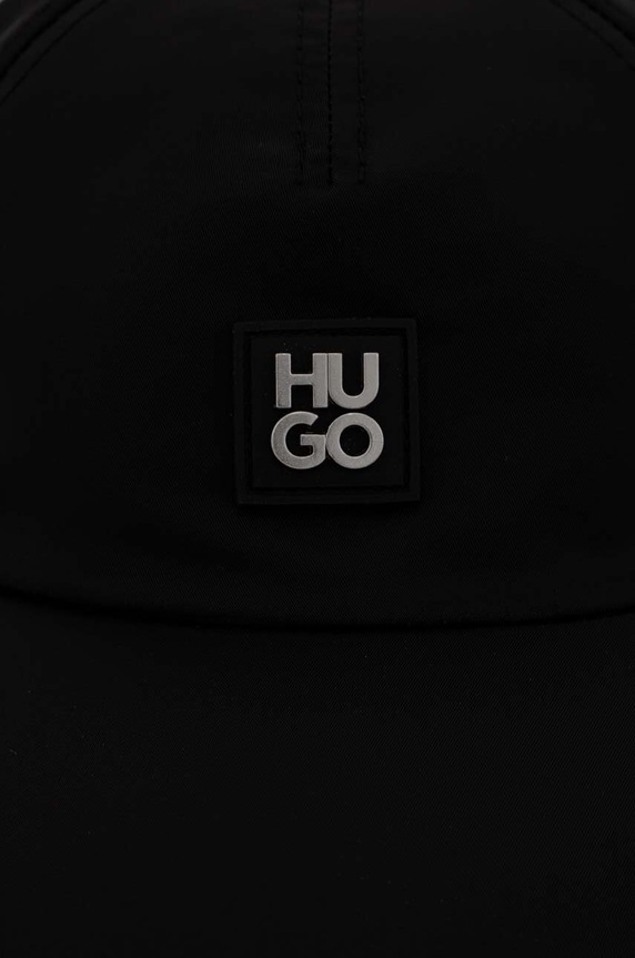 HUGO czapka z daszkiem 50506061 czarny SS24