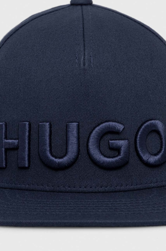 HUGO czapka z daszkiem 50510116 granatowy SS24