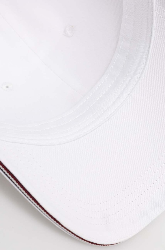Tommy Hilfiger șapcă de bărbați de bumbac alb AM0AM12035