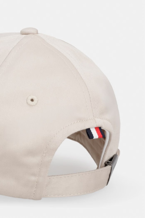 Akcesoria Tommy Hilfiger czapka z daszkiem męska bawełniana AM0AM12035 beżowy