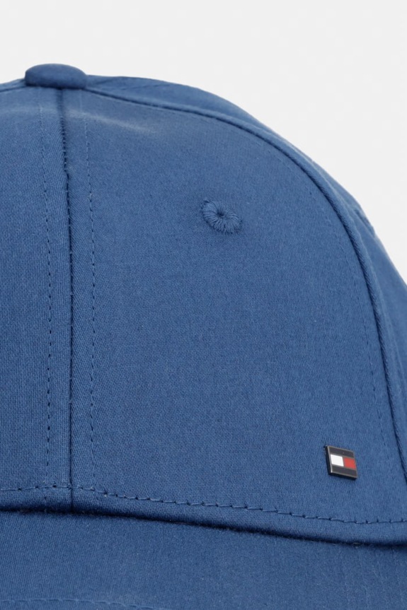 Tommy Hilfiger czapka z daszkiem męska bawełniana AM0AM12035 granatowy SS26