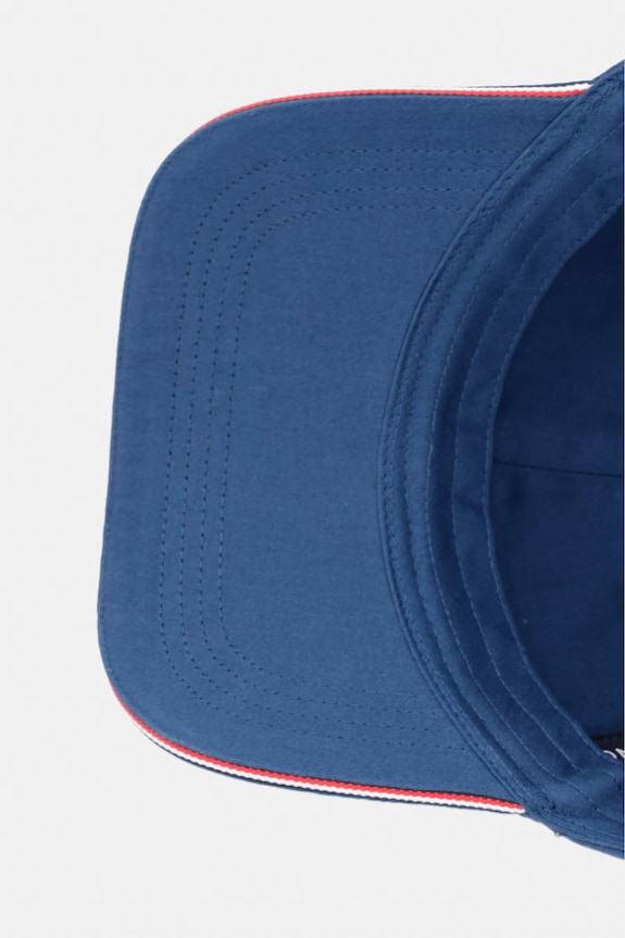 Tommy Hilfiger czapka z daszkiem męska bawełniana granatowy AM0AM12035