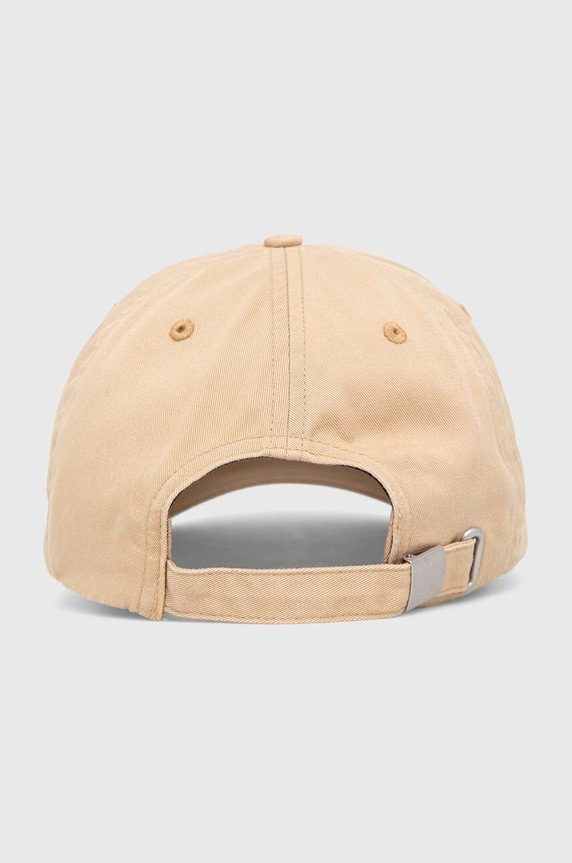 Akcesoria Tommy Jeans czapka z daszkiem bawełniana AM0AM12020 beżowy