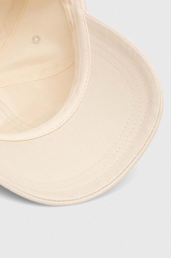 Βαμβακερό καπέλο του μπέιζμπολ Samsoe Samsoe μπεζ M24100002