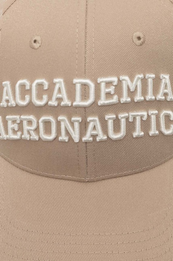 Aeronautica Militare czapka z daszkiem HA1160CT3248 beżowy SS24
